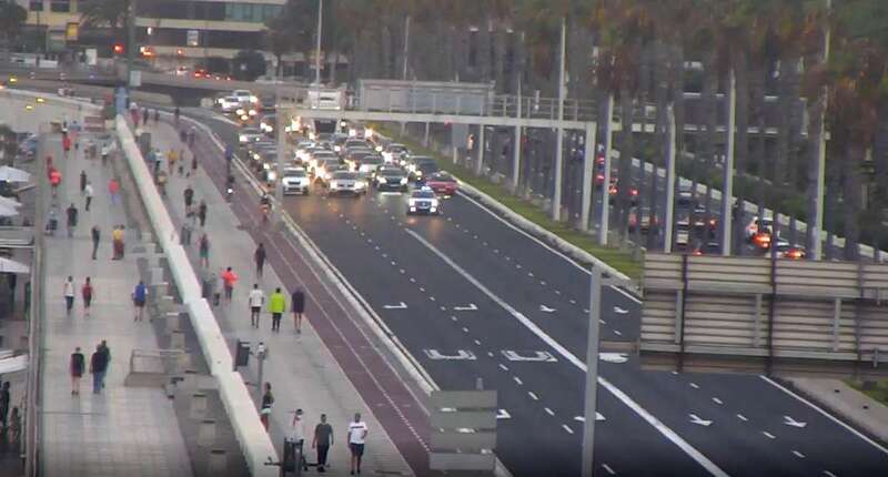 Momento de la detención/Policía Local de Las Palmas.